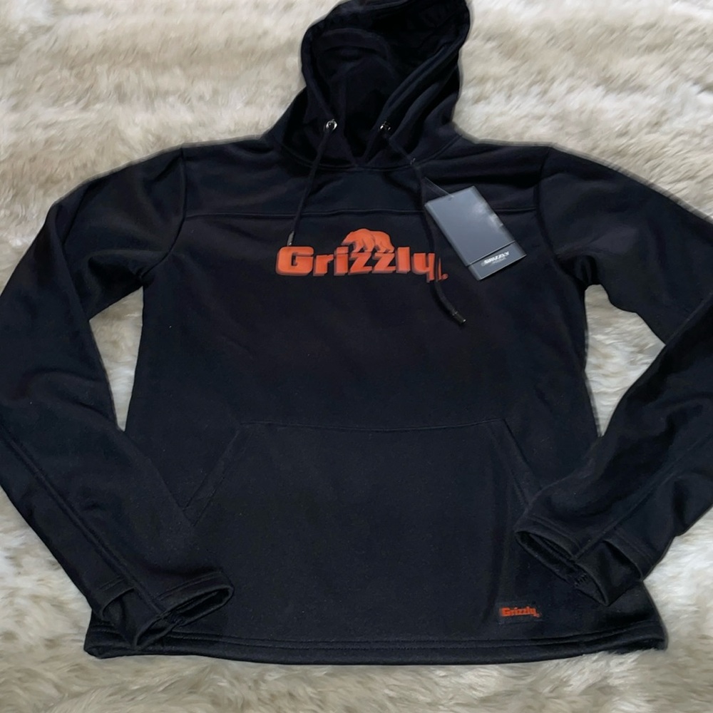 Brand new with tags Grizzly Hoodie with Gaiter size smalll